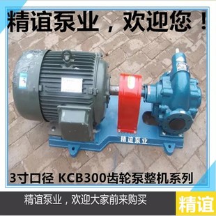 高温电动齿轮泵KCB300自吸泵齿轮油泵机油泵重油泵液压油泵输油泵
