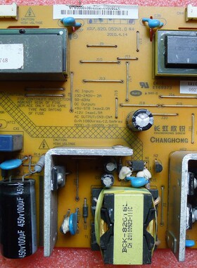 原装长虹 LT24720FX 电源板 XR7.820.C052V1.0 N4 R-HS055L-3HF01