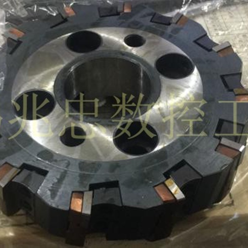 硬质合金可转位铣刀盘GMA-80/100/125/160/200/250 75度面铣刀盘