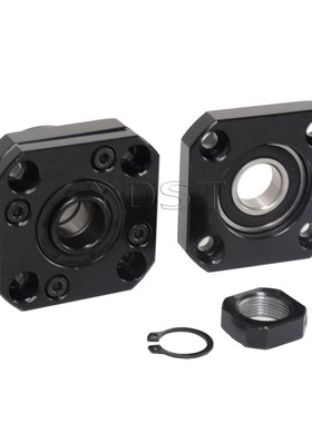 精密滚珠丝杆支撑座 轴承支架固定座FK10 12 15 20 25 30FF10现货