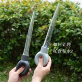 花盆托盘吸水器托盘积水神器大吸管迷你换水抽水器大滴管园艺工具