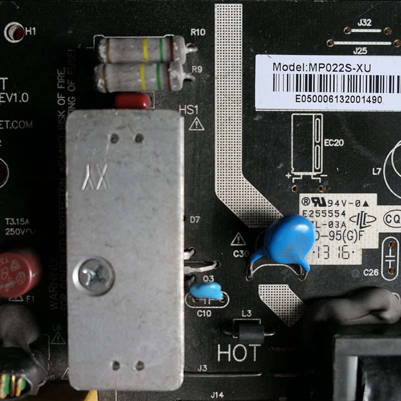 原装电源板 MP022SA-XU REV1.0测好实拍