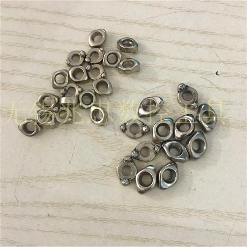 数控刀具配件 圆鼻铣刀杆铣刀盘点式压板R4 R5 R6 R8螺丝锁压块