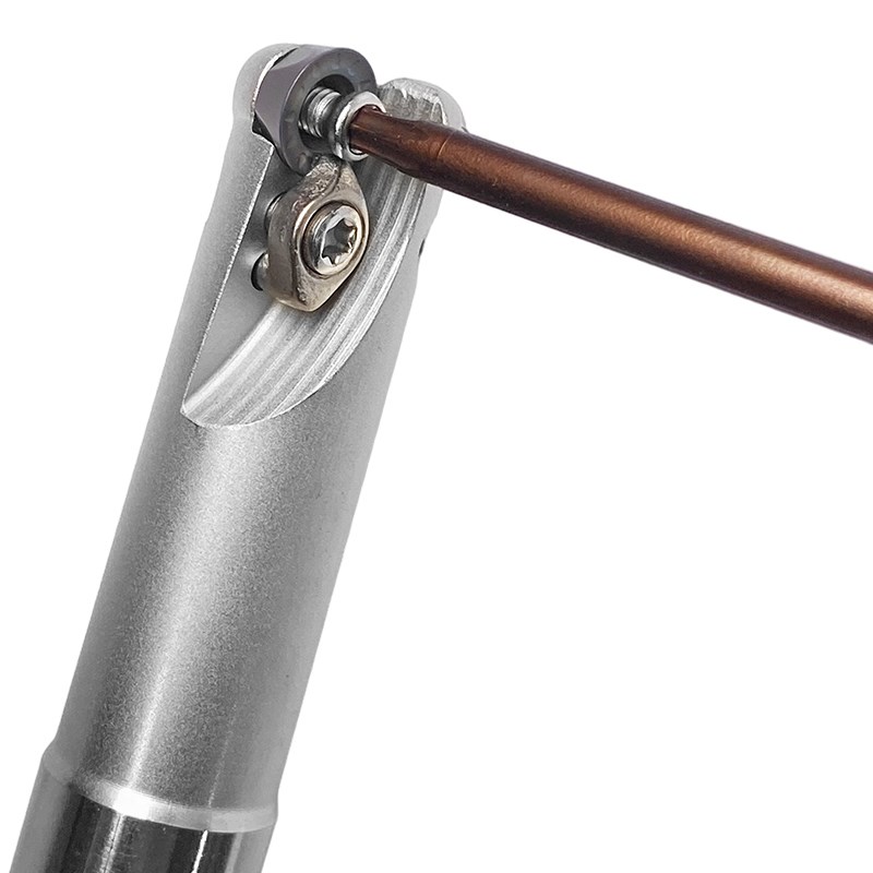 数控铣刀杆EMR薄款R4白色加硬数控刀杆100L-200L圆鼻铣刀杆