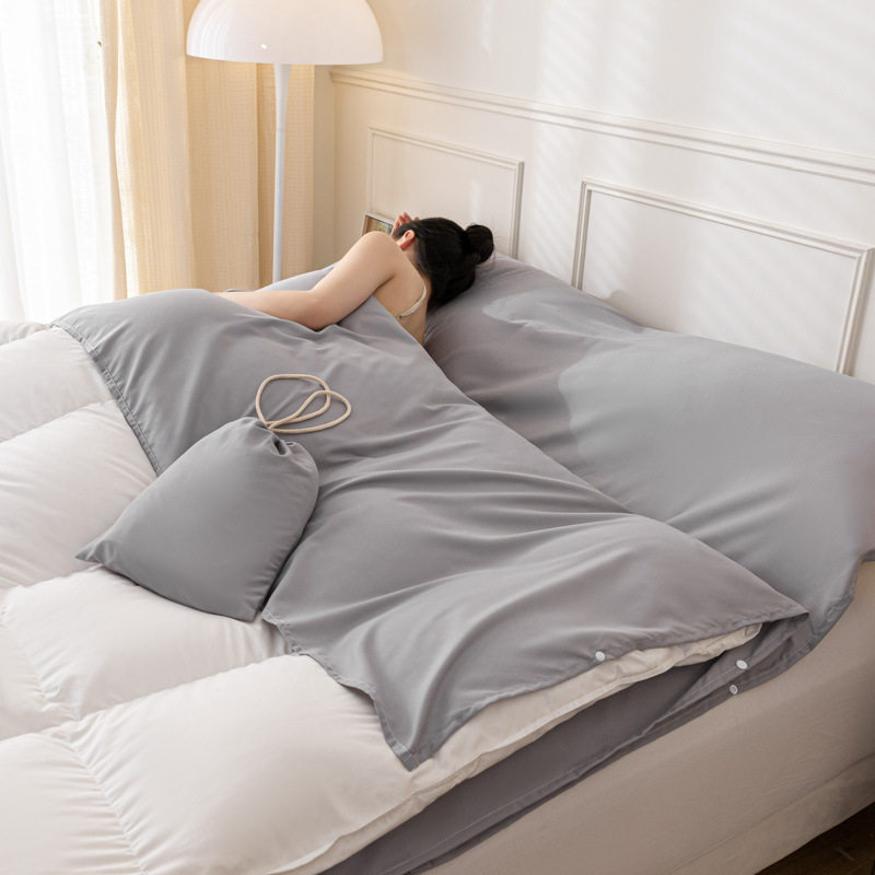 旅行隔脏睡袋A类水洗棉出差旅游酒店宾馆被单被罩神器便携式床单