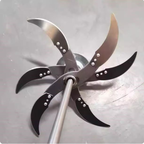 6刀片切草机粉碎机切菜塑料桶瓜喂鸡家禽养殖农村家用电钻改装diy