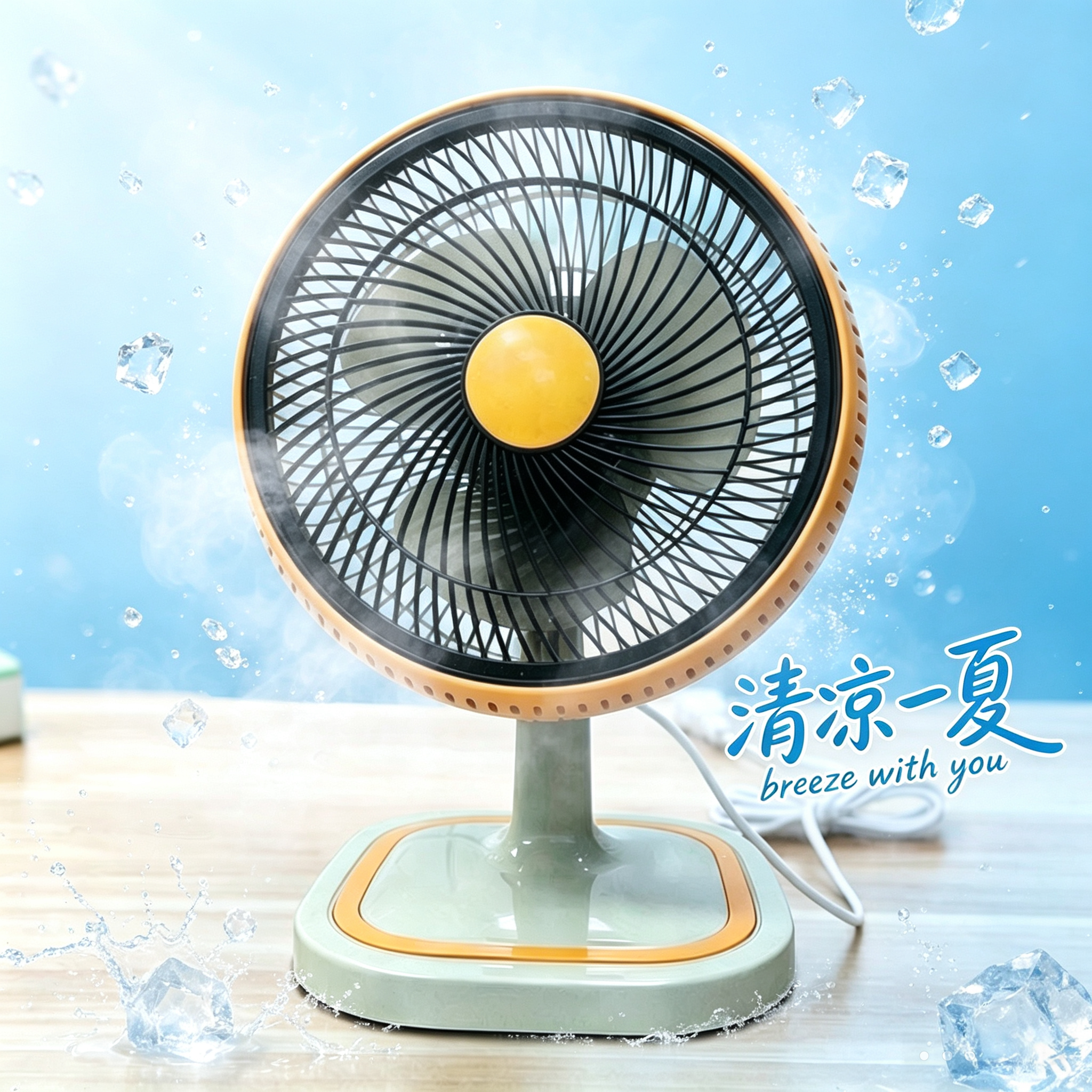 小电风扇2026新款家用插电款风扇台式电扇小型桌面办公室台扇10寸