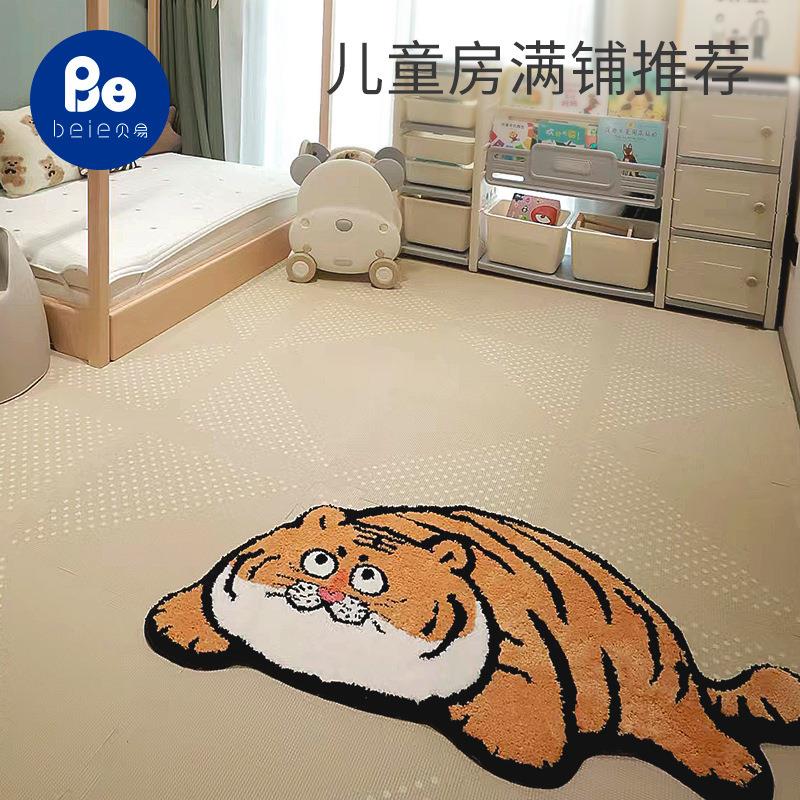 贝易宝宝拼接爬行垫婴儿爬爬垫加厚家用儿童泡沫地垫子xpe味