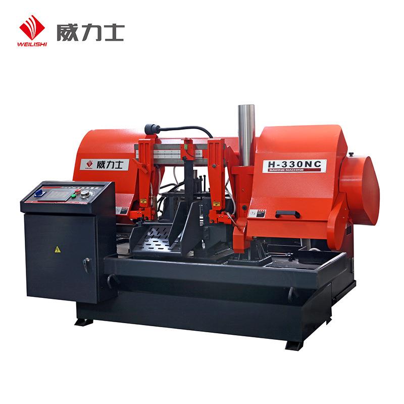 供应威豹/威力士数控带锯床H-330NC铝型材