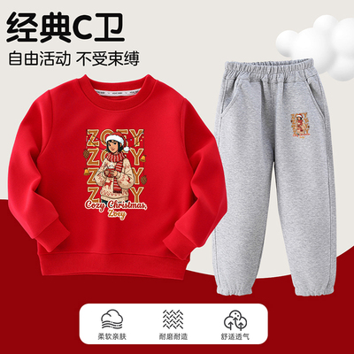 kpopdemonhunter猎魔女团佐伊zoey印花运动套装儿童休闲卫衣T恤潮