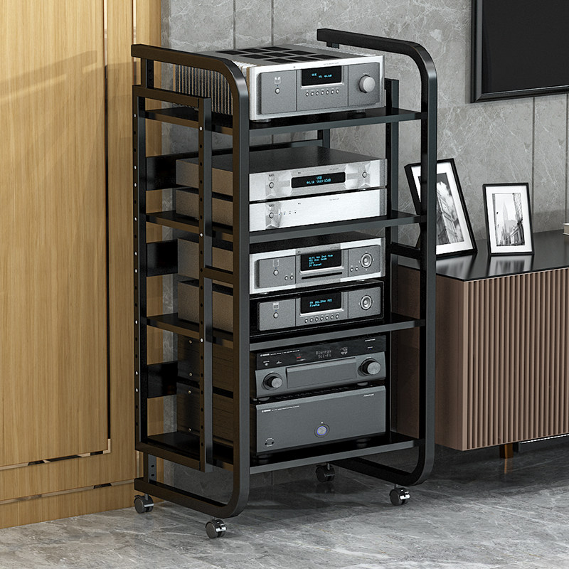 功放设备机柜可调节间距多层胆机支架HIFI家庭影院音箱音响脚架子