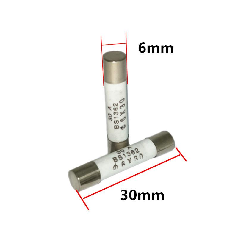 RO58陶瓷保险丝管1A/2A/3A/5A/8A/10A/20A/30A 250V 6X30mm熔断器