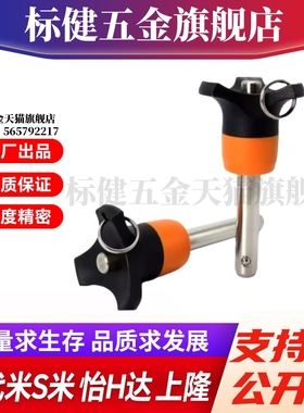 MI思米BLP12-40 BLP12-50 BLP12-60 BLP12-80球头锁紧销 顶出式