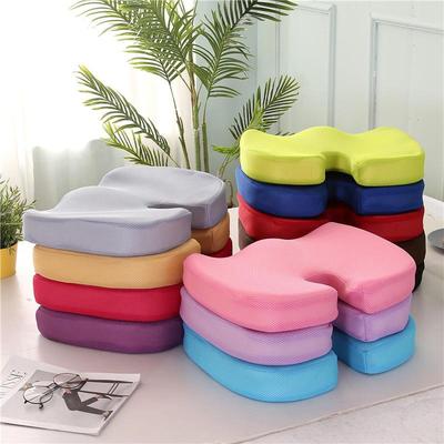 厂家记忆棉网眼美臀坐垫夏天 办公室U型凝胶夏凉美臀汽车坐垫