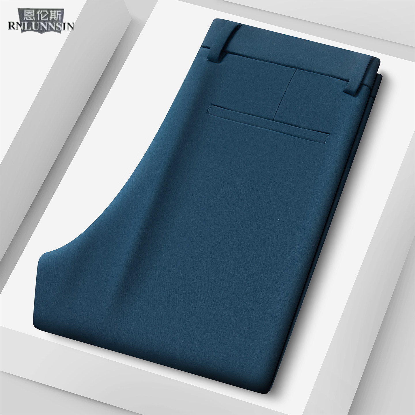 轻商务休闲西裤男款春中厚修身显瘦直筒男裤2026新款高品质长裤子