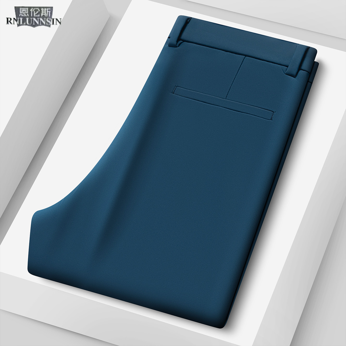 高端休闲西裤男款时尚免烫弹力易打理直筒长裤子2026新款春季男裤