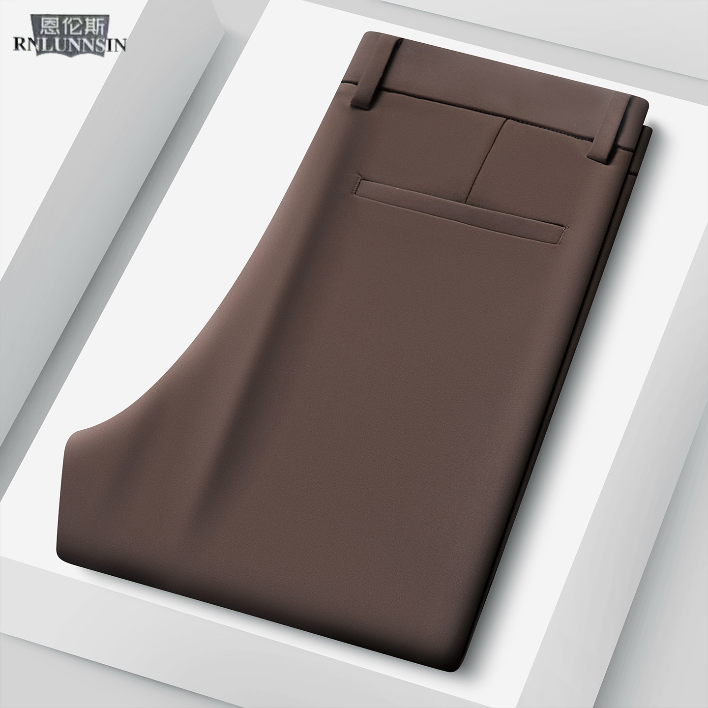 高品质休闲西裤男款春季免烫易打理修身直筒男裤2026年新款长裤子