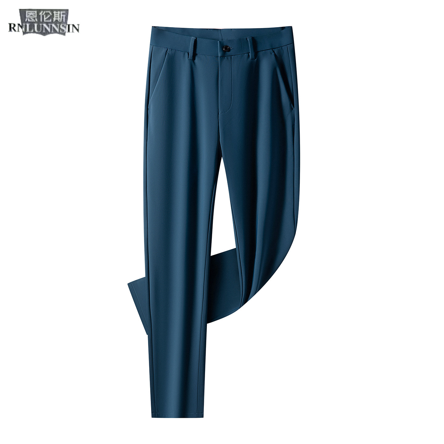 高端休闲西裤男款修身显瘦直筒长裤子2026新款春季轻商务通勤男裤