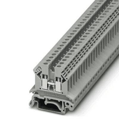 菲尼克斯接线端子螺钉连接2.5 平方 UK 3 N - 3001501 一包50个