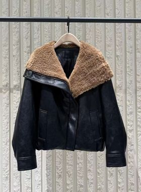 正品羽绒服2025冬新品90绒羊毛领素皮【轻暖漫游羽绒】MBE4EIN034