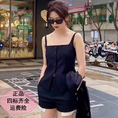 MO背心专柜正品2025夏新品时装收腰A字摆背心上衣MBE2TOP034