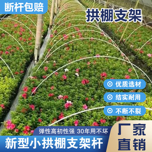 实心玻璃纤维杆农用地膜架子蔬菜小拱棚支架育苗棚扶苗支撑杆棚架