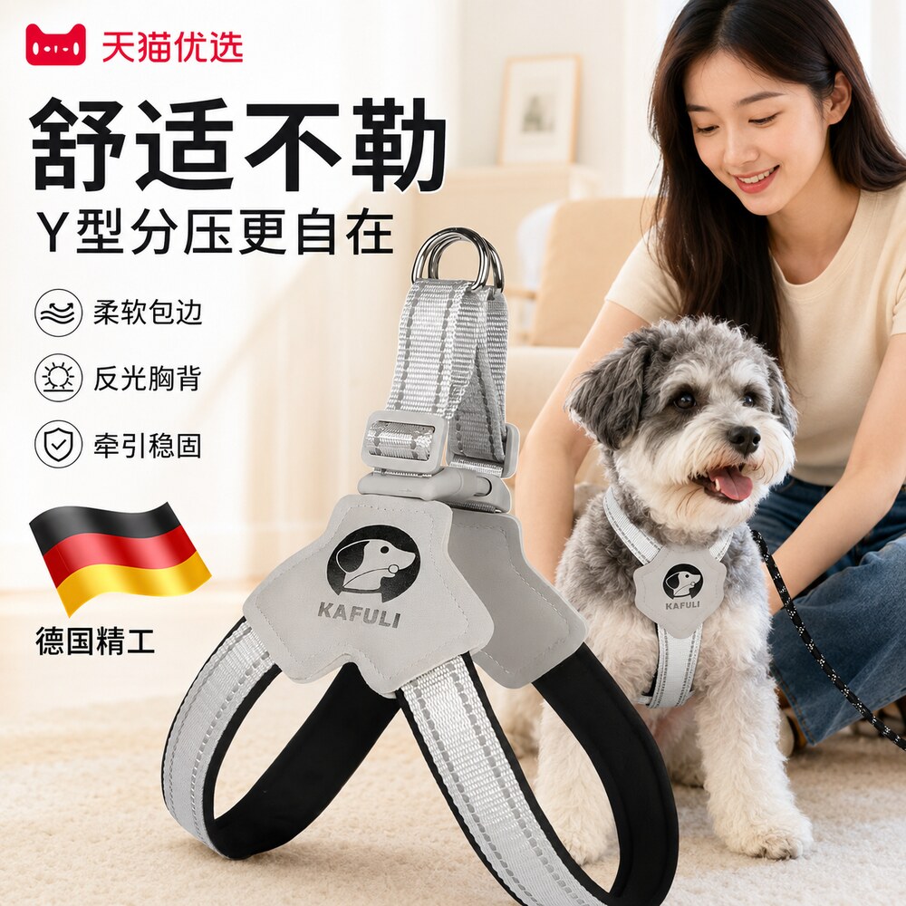 【德国精工】狗狗牵引绳抱