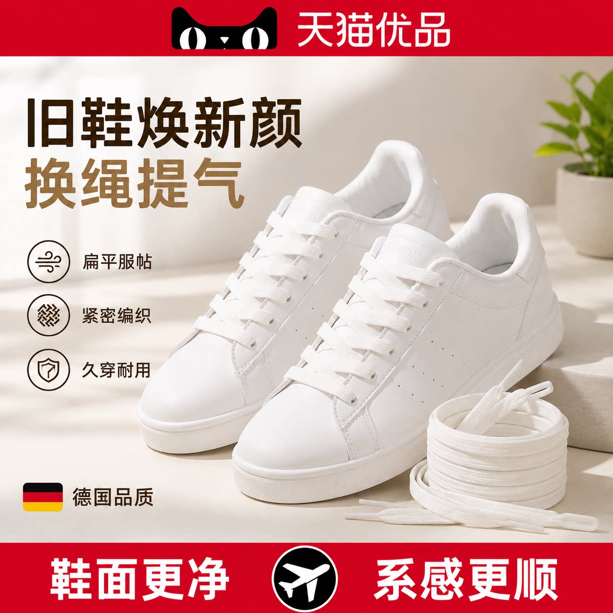 【央ma力荐】免绑弹力鞋带