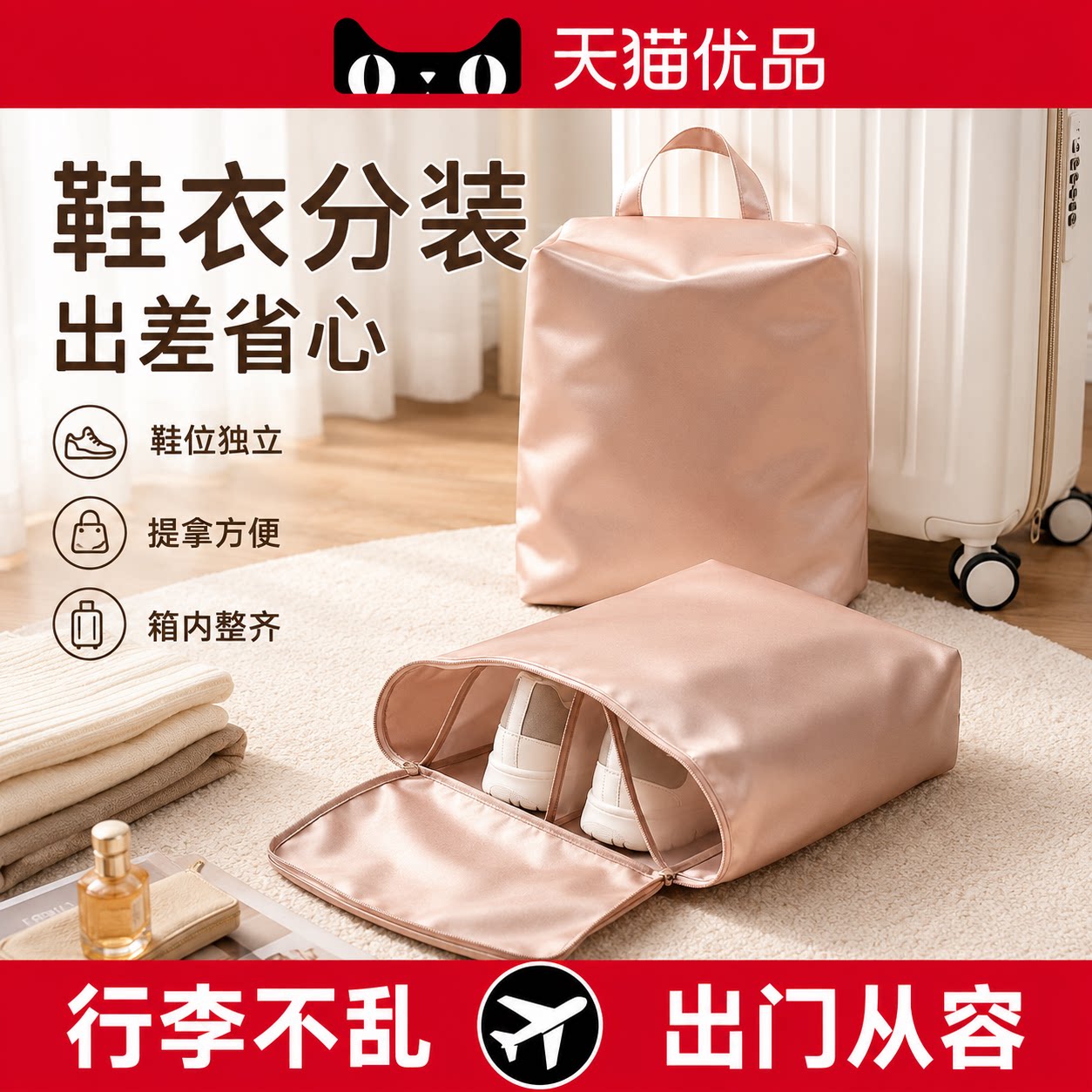 【央ma力荐】大容量化妆包