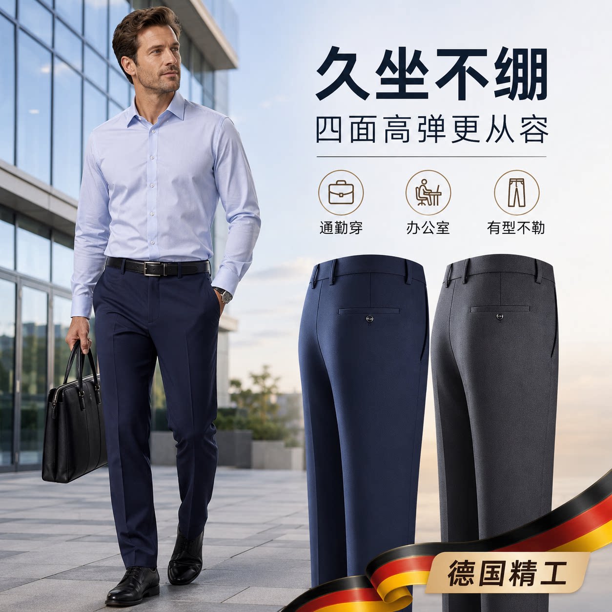 【央ma力荐】显瘦百搭裤子