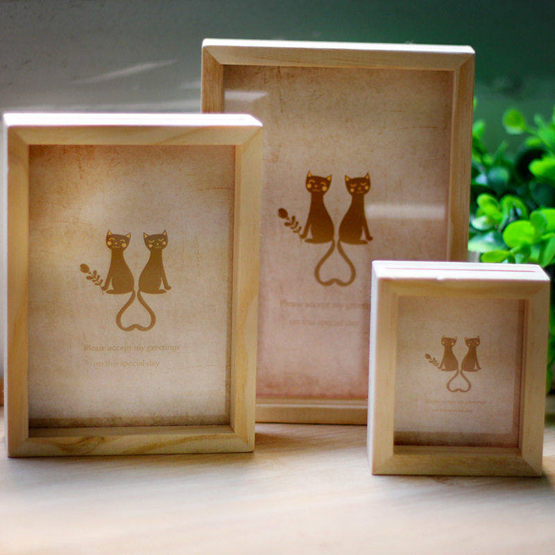 自然物语原木相框  创意组合桌面摆放相框 (3寸  ）,居家日用,其它,淘宝优惠券,粉丝福利购,淘宝优惠卷