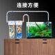 小型鱼缸外置过滤器桶乌龟缸壁挂式 静音三合一水循环过滤盒系统