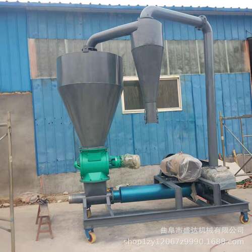 水泥粉末多用途气动输送机风力运输气动吸粮机运输机多少钱
