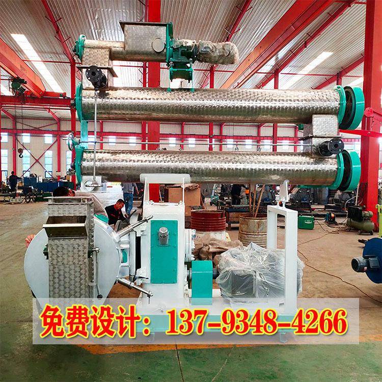 厂家供应350型环模饲料机不锈钢双调制器豆腐渣猫砂颗粒制作设备