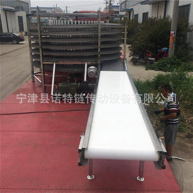 供应中药材包装皮带输送机Z型裙边皮带提升机快递分拣线输送机