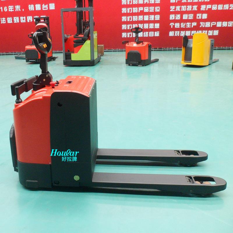 自动搬运车唧车托盘车叉车现货2吨站驾式叉车全电动叉车