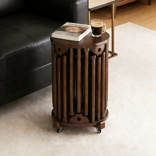 实木圆凳可叠放家用餐桌凳可移动叠叠乐矮凳堆叠凳边几花架新中式