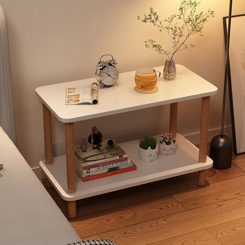 床头柜现简约卧室小型出租房简易桌子床边窄款置物架柜子收纳