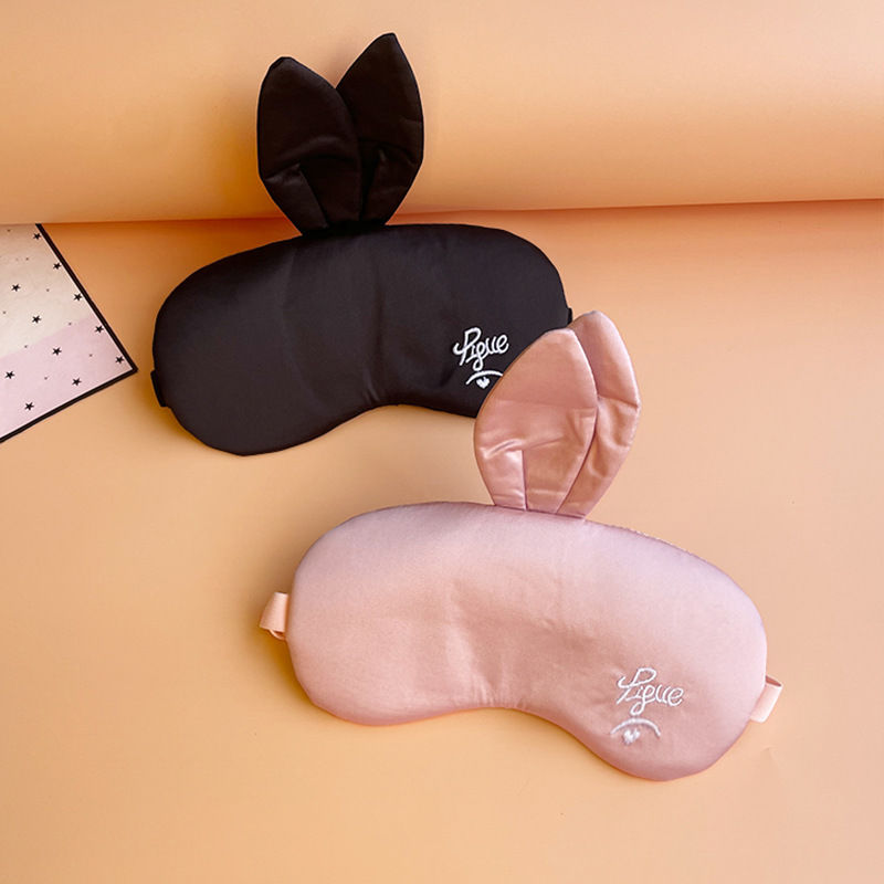 2025新款卡通护眼眼罩女韩版透气可爱冰敷热敷眼疲劳减压睡眠遮光
