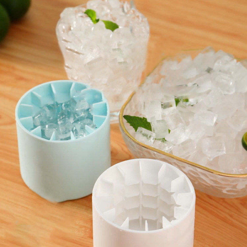 冰桶冰格模具家用圆筒硅胶冰块速冻器厨房迷你冰球制冰器储冰盒子图片