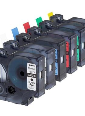 适用DYMO达美 D1标签机色带45013 LM-160/210D标签纸 45016 45010