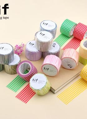 tif 和纸胶带 可书写 MASK宽桌布 整卷10m 手撕彩色百搭 功能手帐