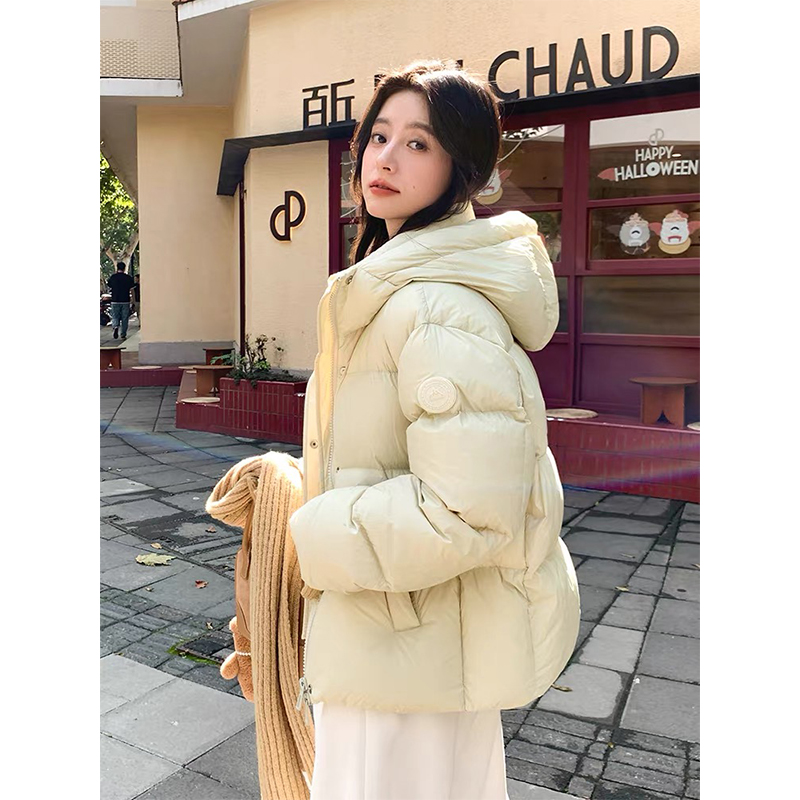 孕妇装短款羽绒棉服冬季小个子