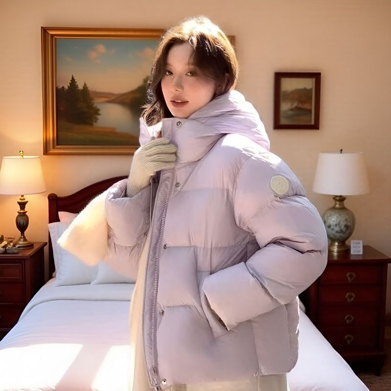 孕妇装2025冬季新款羽绒服女短款