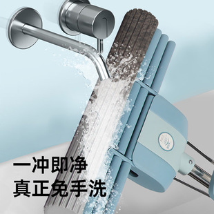 索邦海绵拖把家用免手洗懒人挤水胶棉地拖把吸水拖杆可伸缩拖把批