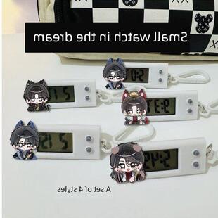 梦人间小挂表阿厌呼尔塔谢回易水寒电子表学生考试专用静音挂表