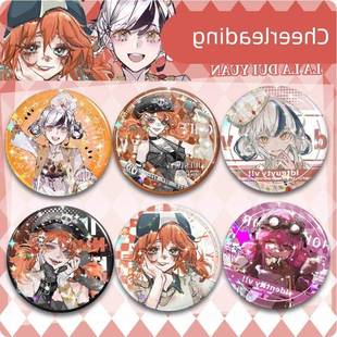 拉拉队员第五人格莉莉马口铁镭射徽章碎玻璃吧唧痛周边包谷子现货