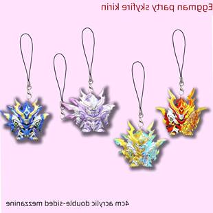 蛋仔派对天火麒麟亚克力手机炼堇风焰学生礼物蛋小红机甲挂件饰