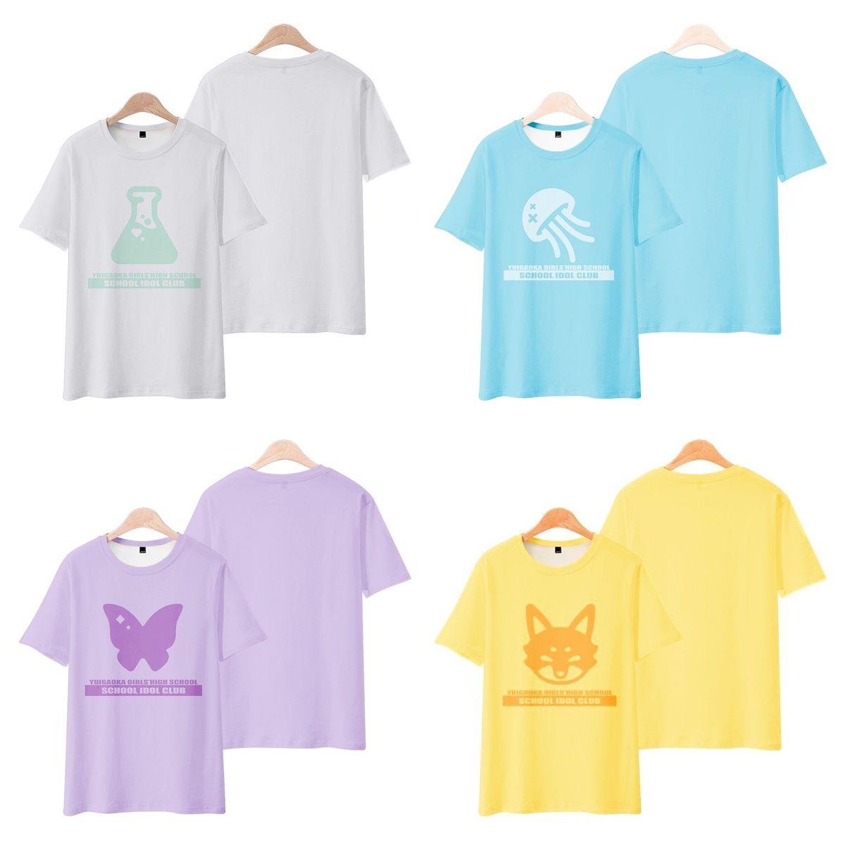 LoveLive!Superstar Liella动漫周边短袖T恤夏季男女二次元痛衣服