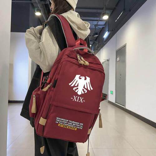 战锤40K游戏周边星际战士极限战团同款背包初高中学生书包双肩包